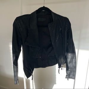 Blank nyc faux leather jacket